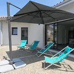 Maison Moderne Pres Aiguillon - 2 Chambres, Terrasse, Jardin, Parking - Calme Et Confort - Fr-1-420-63 Feriehus Arcachon