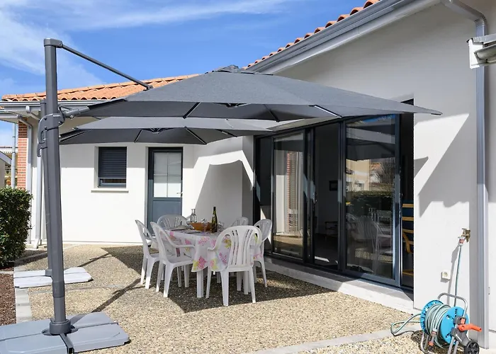 Maison Moderne Près Aiguillon - 2 Chambres, Terrasse, Jardin, Parking - Calme Et Confort - Fr-1-420-63 Casa vacanze Arcachon
